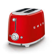 SMEG TSF01RDEU 2-Schlitz-Toaster kompakt