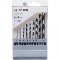 Bosch HSS PointTeQ 9tlg Set