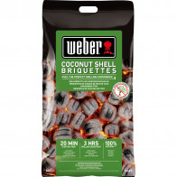 Weber Kokosnuss Briketts - 8 kg, 18402