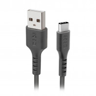 SBS USB-/USB-C-Kabel schwarz 2m