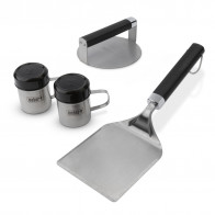 WeberPlancha Smashed Burger Set,4-teilig