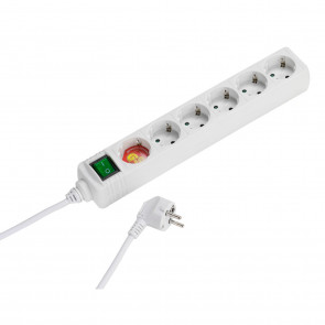 Vivanco 6er Steckdosenleiste weiss 1,4m