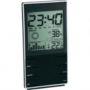TFA Elektronische Wetterstation schwarz