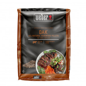 Weber Hartholzpellets Eichenholz, 8 kg