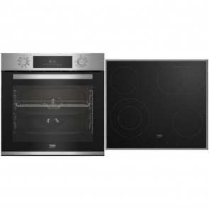 BEKO BBSM12320X Backofen Set