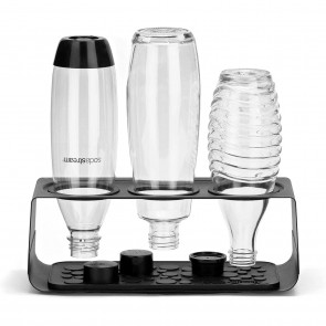 SodaStream Flaschenabtropfhalter schwarz