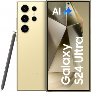 Samsung Galaxy S24 Ultra Titanium Yellow