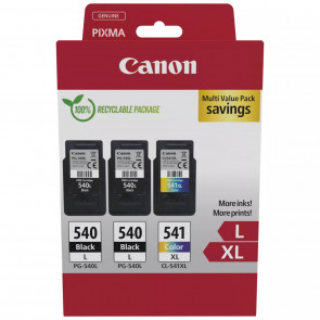 Canon 2x PG-540L und 1x CL-541XL