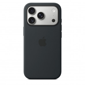 Apple iPhone 17 Pro Silikon Case schwarz