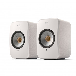 KEF LSX II wireless aktiv Set white