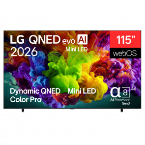 LG 115QNED93B6 4K QNED evo TV