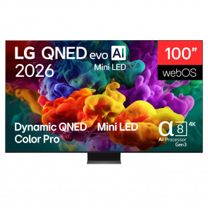 LG 100QNED87B6 4K QNED evo TV
