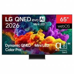 LG evo Mini LED AI 65QNED86B6B 4K UHD