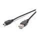 Vivanco USB-A auf Mini-USB Kabel, 1,8m