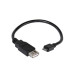 Vivanco Adapterkabel micro USB/USB 0,15m