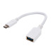 VIVANCO USB Typ C Adapter 0,1 m weiß