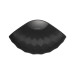 B&W Formation Wedge Black per Stk.