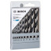 Bosch 10 tlg. HSS PointTeQ, 1-10, Kasset