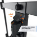 Vogels TVM 3645 schwarz TV-Wandhalterung