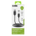 SBS USB-/USB-C-Kabel schwarz 2m