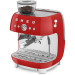SMEG EGF03RDEU Siebträgermaschine