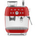 SMEG EGF03RDEU Siebträgermaschine