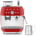 SMEG EGF03RDEU Siebträgermaschine