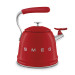 SMEG WKF01RD Wasserkessel rot