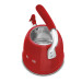 SMEG WKF01RD Wasserkessel rot