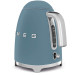 SMEG Wasserkocher 50's Style Storm Blue