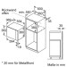 Neff N50 HLAGD53G0 Einbau Mikrowelle