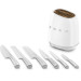 SMEG KBS02WH Messerblock 6 teilig