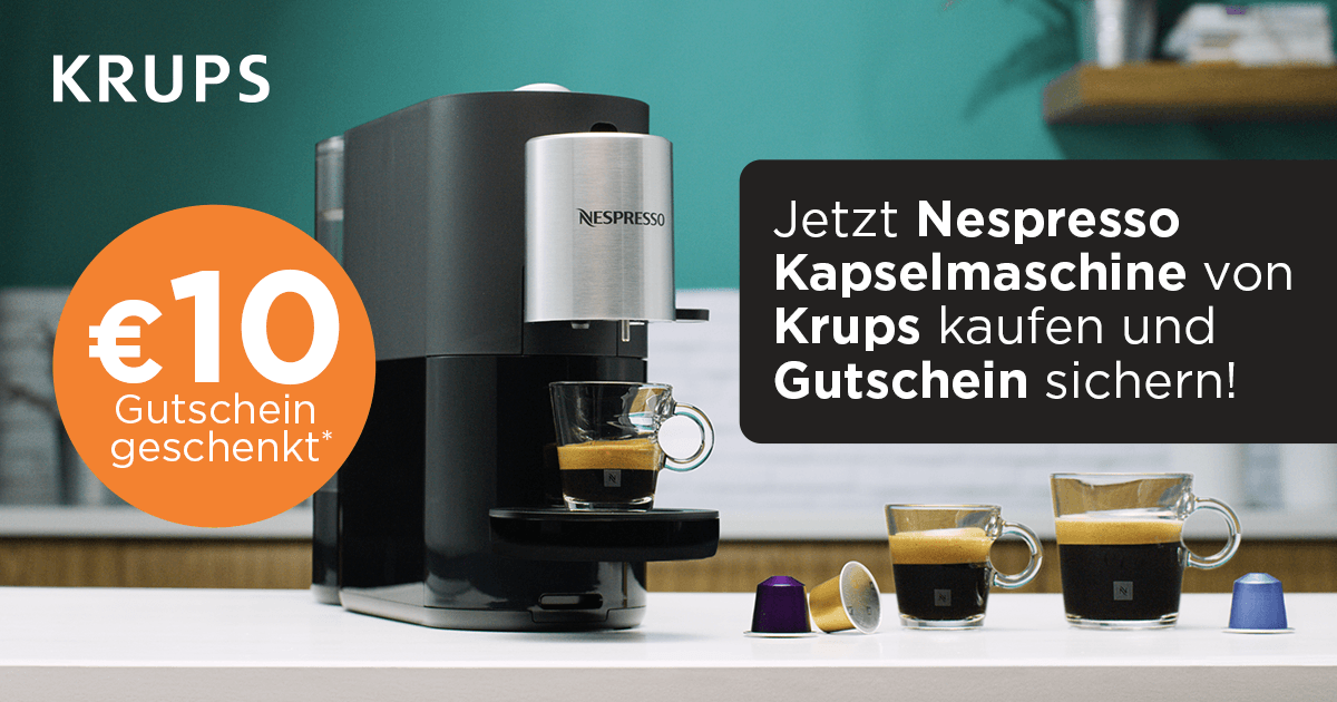 KRUPS Nespresso Atelier XN890 Kapselmaschine kaufen