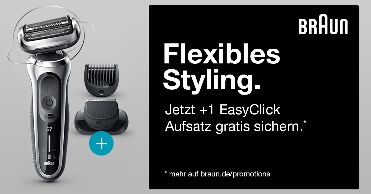 Braun EasyClick Cashback electronic4you