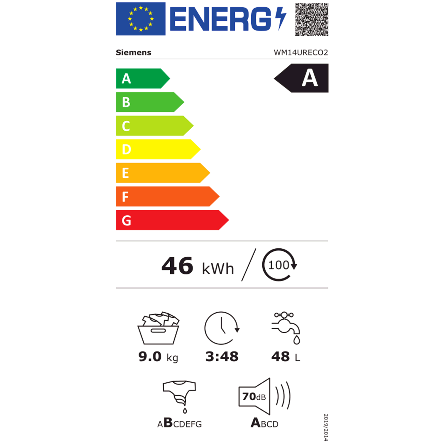 Siemens electronic4you | WM14URECO2 iQ500